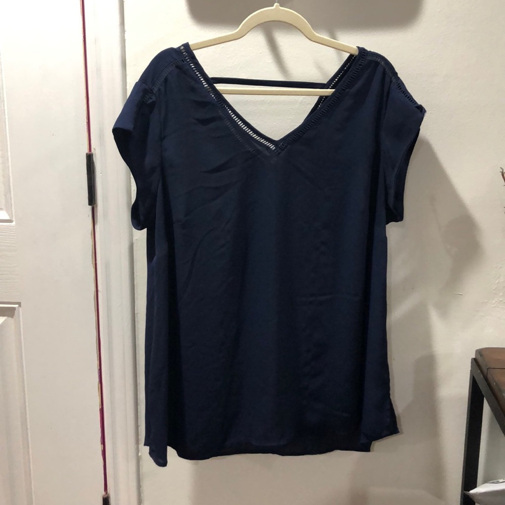 Professional Navy Top